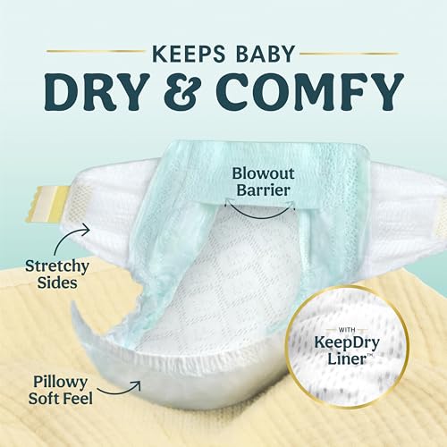 Pampers Swaddlers Diapers, Size 5 (20-37 lbs), 132 Count, Fragrance Free, Hypoallergenic, Absorbent, Pediatrician Recommended, Skin Safe