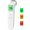 No-Touch Thermometer for Adults and Kids, Accurate Digital Baby Thermometer, Fever Alarm & Silent Mode, 2 in 1 Forehead & Obj