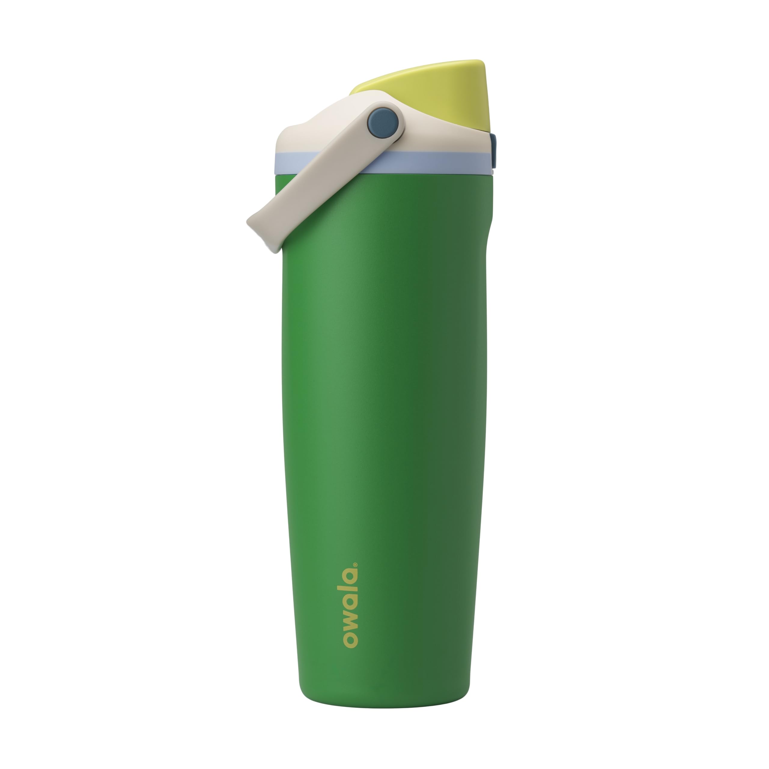 Owala FreeSip Sway Insulated Stainless Steel Water Bottle with Two-Way Spout, Built-In Straw and Bucket Handle, Made for Trav
