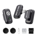 Hollyland Lark A1 Wireless Microphone for iPhone & Android, 48kHz/24-bit Studio Audio, 3-Level Noise Cancellation, 200m Range