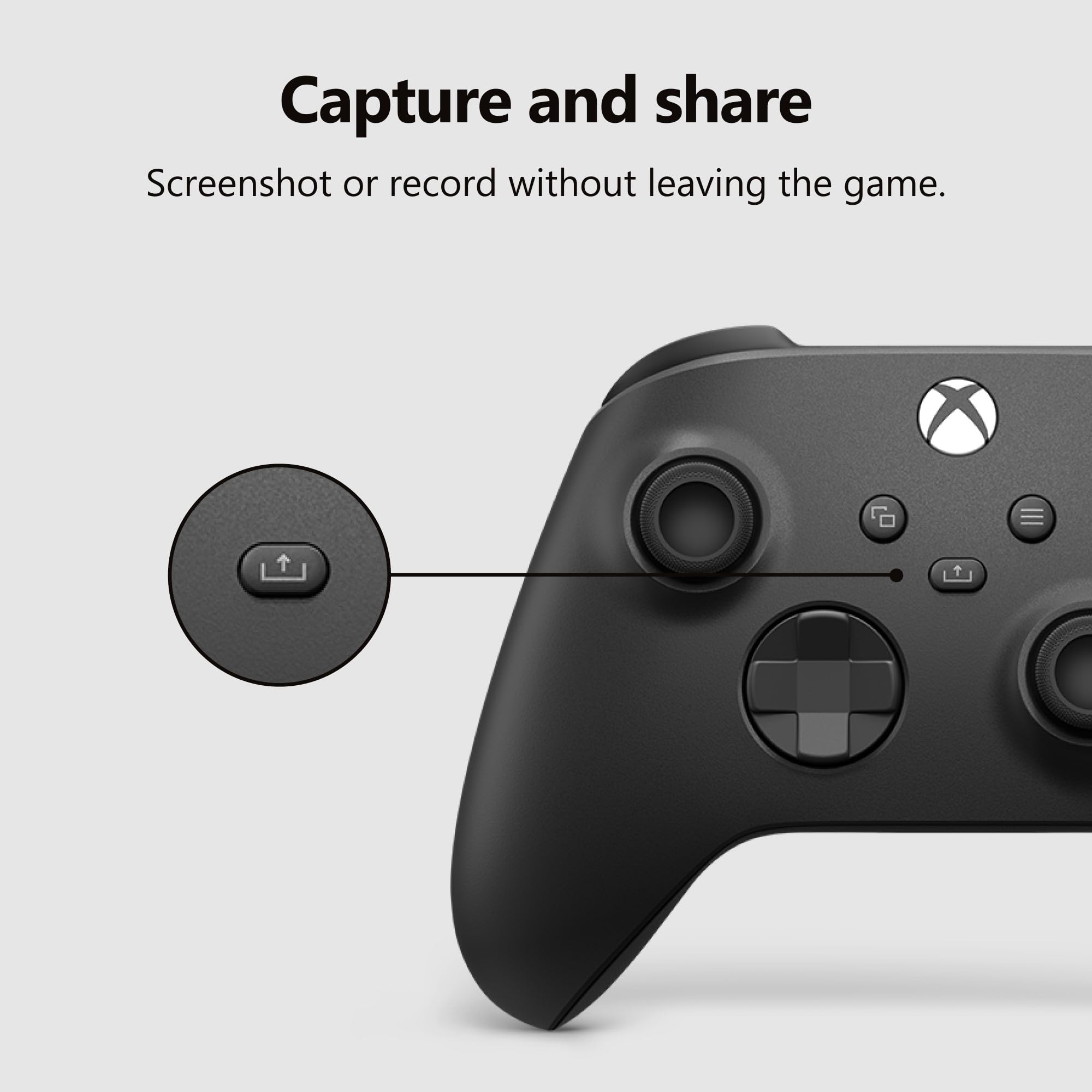 XBOX Wireless Gaming Controller | Carbon Black | Console, PC, & Cloud Devices | Textured Grip | Wireless, Bluetooth, USB-C Connectivity