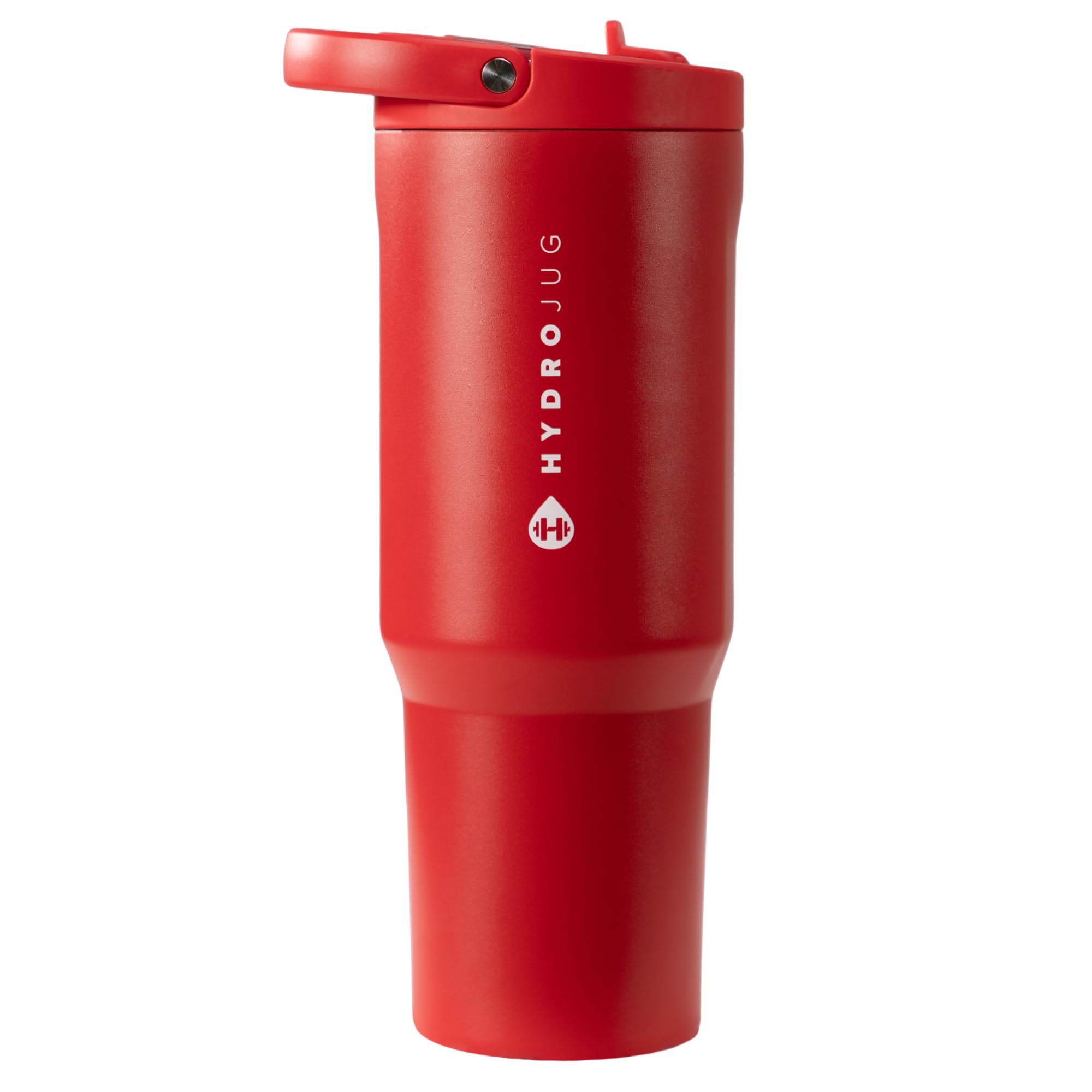 HydroJug Sport 40 oz Insulated Stainless Steel Water Bottle, Alumni Red