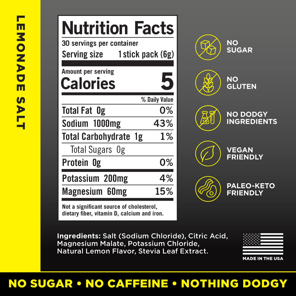 LMNT Zero Sugar Electrolytes - Raspberry Salt | Drink Mix | 30-Count