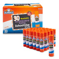Elmer's Disappearing Purple School Glue Sticks, Washable, 7 Grams, 30 Count - Posters, Back to School, Bulk Pack for Classroo